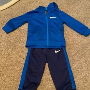 Nike toddler boy track suit